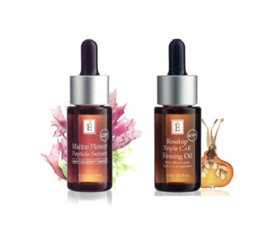 eden day spa eminence gift with purchase offer marine flower serum and rosehip triple c+e firming oil