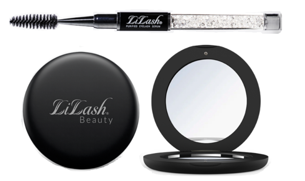 Li Lash Spoolie Brush and Magnifying Compact